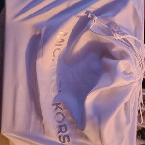 A Michael Kors Two tone Blue large Tote purse